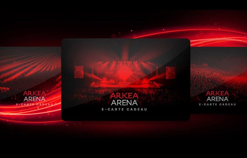 Arkéa Arena lance ses cartes cadeaux