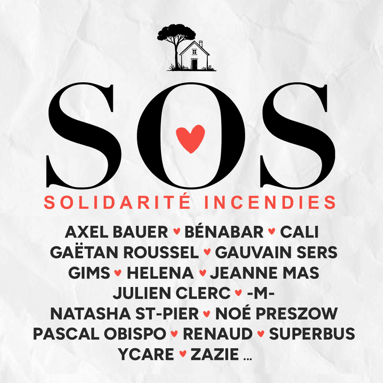 SOS Solidarité Incendies - Concert Caritatif - jeu. 27 août 2026