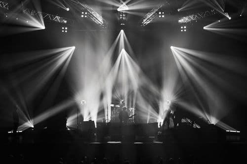 Image de l'artiste en concert.