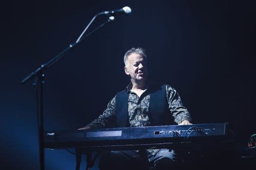 Image de l'artiste en concert.