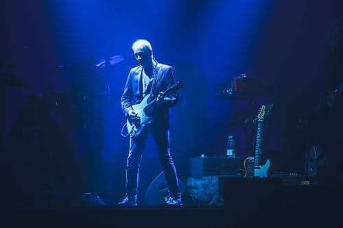 Image de l'artiste en concert.