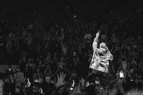 Image de l'artiste en concert.