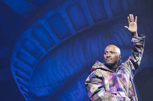 Image de l'artiste en concert.