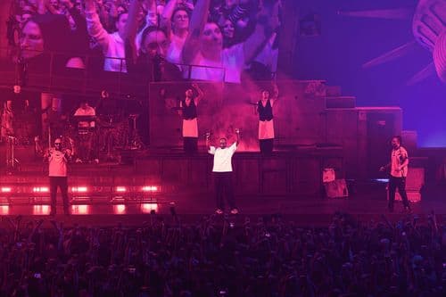 Image de l'artiste en concert.