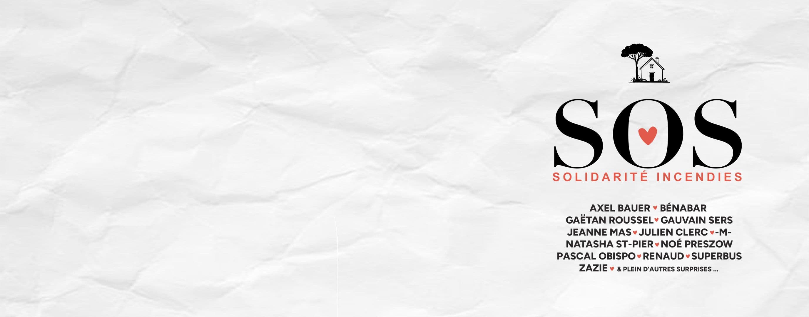 Concert Caritatif - SOS Solidarité Incendies