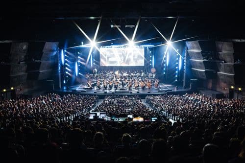 Image de l'artiste en concert.