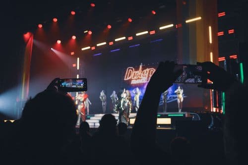 Image de l'artiste en concert.