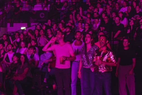 Image de l'artiste en concert.