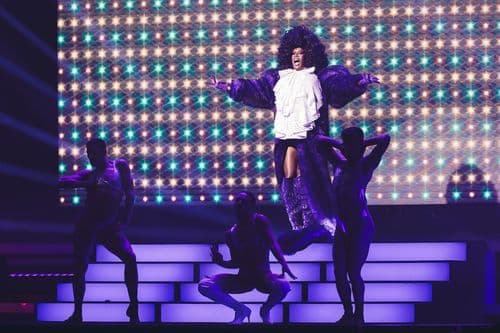 Image de l'artiste en concert.