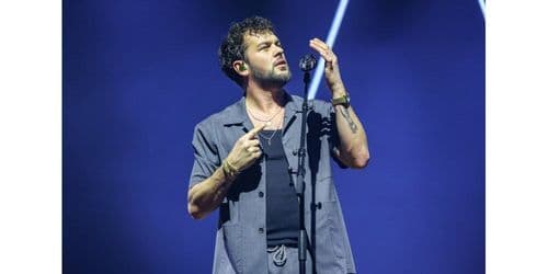 Image de l'artiste en concert.