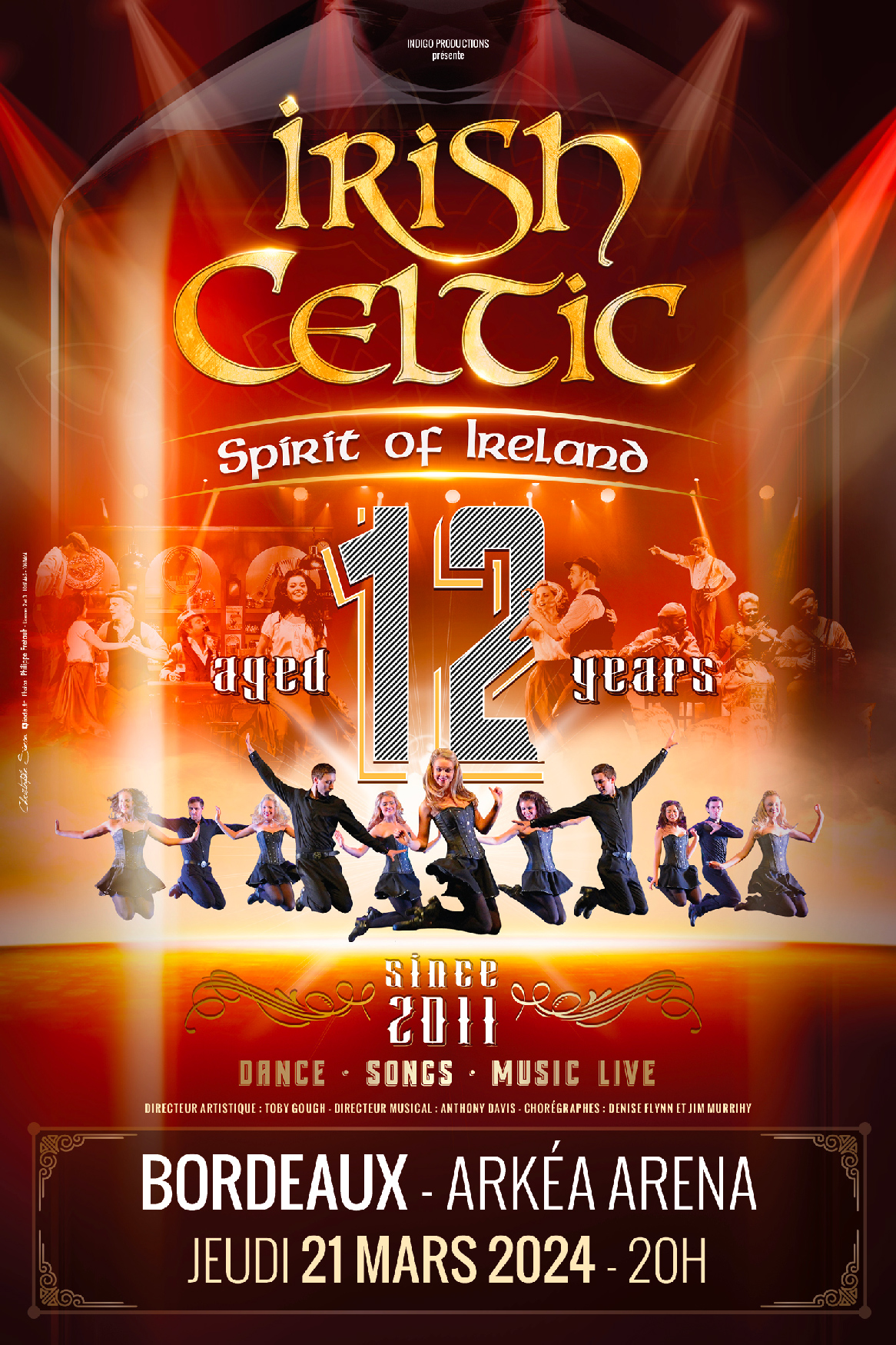 Irish Celtic 12Eme Anniversaire 21 Mars 2024 Billetterie